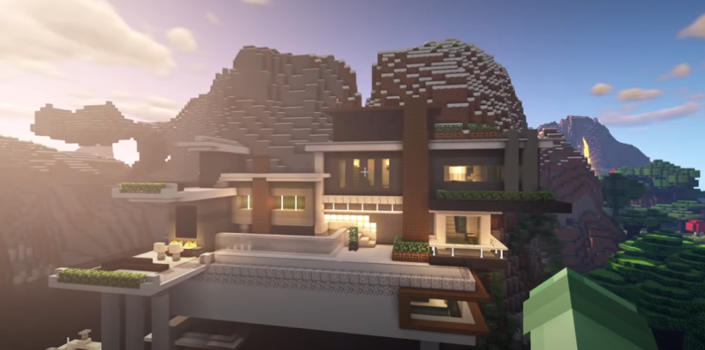 Minecraft mansions image