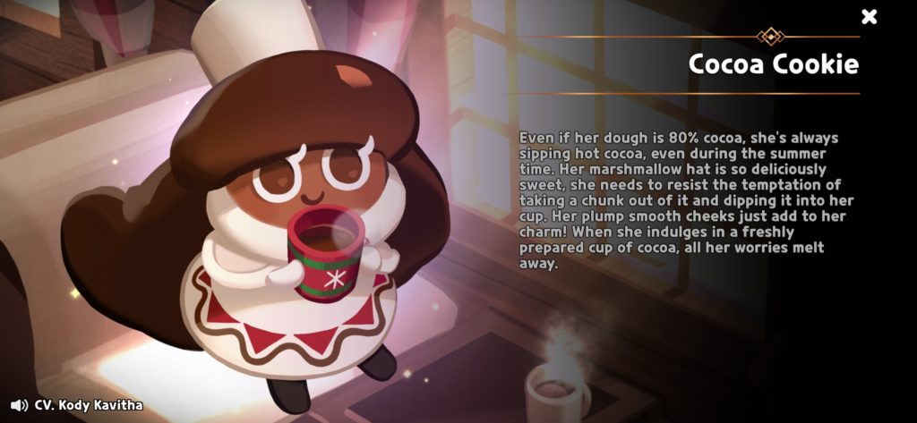 cocoa cookie story