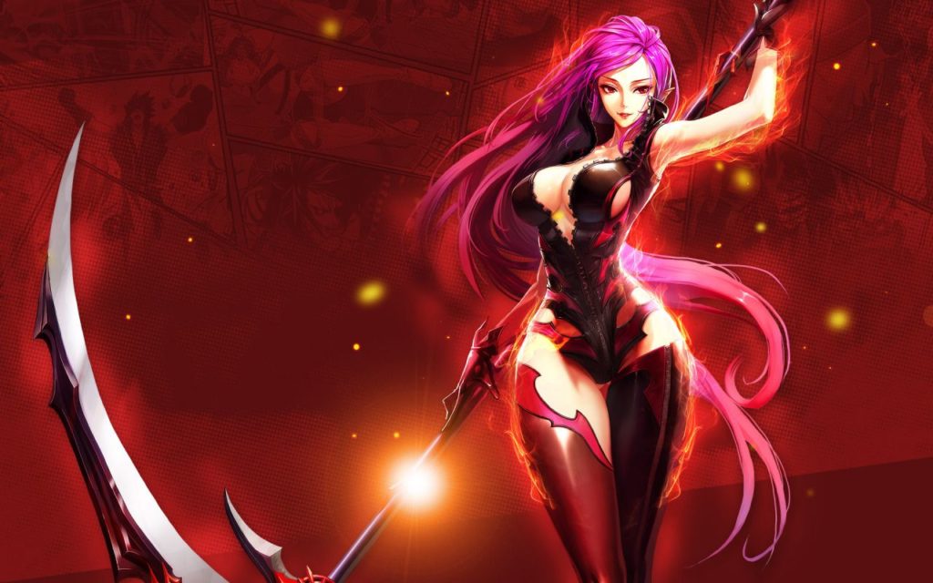 dark valkyrie as one of the sexiest video game characters