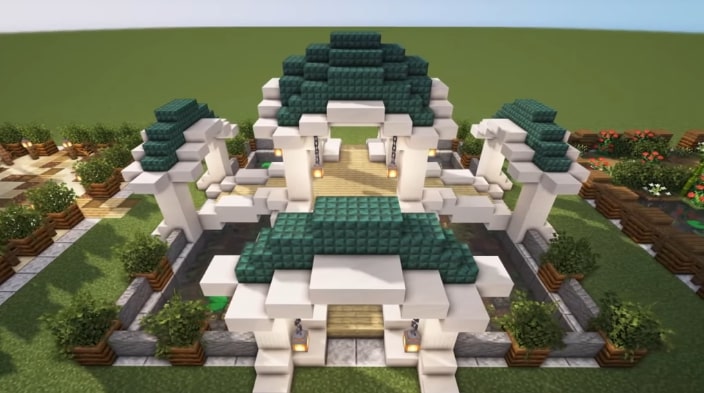 Minecraft Garden