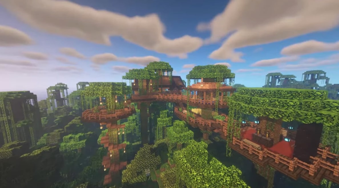 The Best Minecraft Treehouse Builds