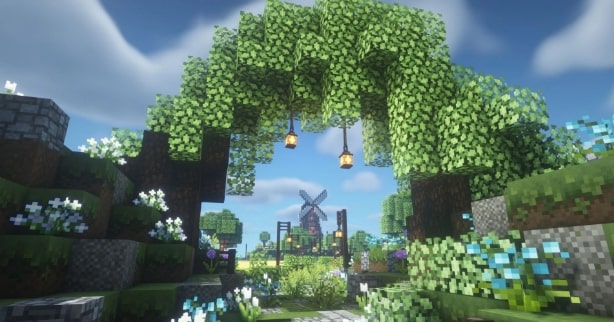 Minecraft Garden