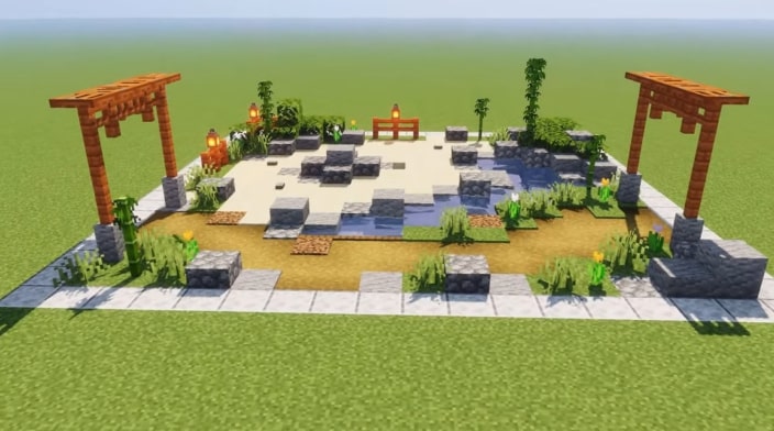 Minecraft Garden