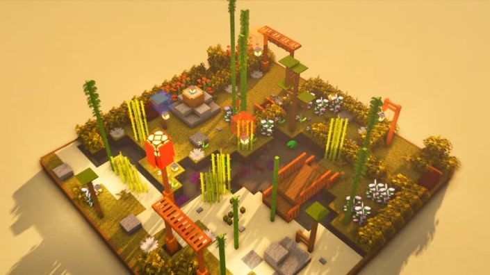 Minecraft Garden